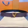 أحزمة حزام رجالي للنساء مصممة Cintura ceinture مربع جلدي أصلي 3.8 سم مشبك أزياء 68JP16