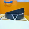 أحزمة حزام رجالي للنساء مصممة Cintura ceinture مربع جلدي أصلي 3.8 سم مشبك أزياء 68JP5