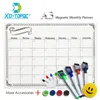 Whiteboards A3 Whiteboard Monatsplaner Magnetische Nachrichtentafel Küche Täglich Flexible Bulletin Memoboards Kühlschrankmagnet Zeichnungskalender 230217