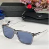 Designer Klassische quadratische Brillengestell schwarze Sonnenbrille für Damen Herren Sommer 01ZS-Stil Anti-Ultraviolett Retro-Platte Vollformat-Modebrille SPR01