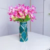 Ménage européen en céramique fausse fleur décoration meuble TV armoire à vin fleur arrangement simulation fleur décoration