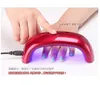 Mini USB 9W 3 LED UV Nagel Trockner Aushärtung Lampe Maschine Gel Nagellack Leistungsstarke UV Lampe Licht Nagellack schnell Trockene Farben