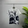 Mannen Designer Shirts Zomer Korte Mouw Casual Shirts Mode Losse Polo's Strand Stijl Ademende T-shirts Tees Kleding #63