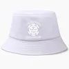 Berets One Piece Panama Bucket Hat Japan Anime Trafalgar Law The Pirate King Luffy Women Fishing Hats Bob Panamas Fisherman Cotton CapBerets