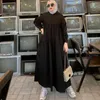 Abbigliamento etnico Con cappuccio Abaya Musulmano Abito da donna Abito arabo Caftano Khimar Eid Ramadan Abbigliamento islamico Longue Femme