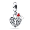 Nieuwe populaire 925 Sterling Silver Designer Pandora Charm Sea Tower Three -Piece Balls Balls Lightning Symbol Sieraden