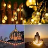 Strings String Light Solar Led Lights Outdoor Crystal Bubble Ball Globe 8 Modi Waterdicht Lamp voor Garden Party Christmas Decor