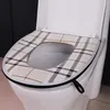 Toiletbrekbedekkingen Warme kussen plaid deksel zacht alle seizoenen accessoires mat met ritssluiting