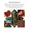 Armbandsur Gorben Natural Wood Quartz Movement Men Titta på flera funktioner Dual Display Wrist Wood Strap Waterproof Artwatch