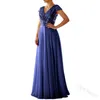 Party Dresses 2023 Summer Maxi Dress V-neck Sequins Chiffon Stitching Evening Long