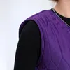 Coletes femininos 2023 mulheres sem mangas mulheres light light para baixo jaqueta slim gilet leve à prova de vento que quente e vento de cintura portátil T42
