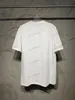 Xinxinbuy Men designer tee t shirt 23SS lotus blad bokst￤ver tryck kort ￤rm bomullskvinnor vit svart beige xs-2xl