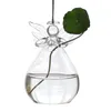 Vasen Home Pflanzgefäße Klarglas Blumenpflanzenständer Hängende Vase Kugel Terrariumbehälter für Garten und Dekor