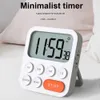 Keuken timers bureaublad verstelbare draagbare alarmklok tool telt naar beneden digitale timer home magnetic lcd display voor kinderen ABS 230217