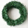 Decorative Flowers Christmas Wreath Garland Decoration Artificial Rattan 5.5 M Encryption Simulation Plant Pine Flower DIY Decor For Home