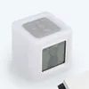 Kök Timers Cube LED -matlagning Learning Hourglass Glowing Night Light Countdown Work Tid Management Clock 230217