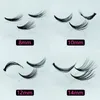 Makeup Tools Wholesale 4 PackSlot Pro 57 Knots 20 Hår Black Individual False Eyelashes Eye Lash Makeup Extension Kit 8mm 10mm 12mm 14mm 230217