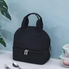 Bolsas de armazenamento lancho térmico portátil para homens homens piquenique para café da manhã com zíper fresco de café da manhã à prova d'água