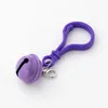 Party Favor Plastic Keychain Hanging Bell DIY Bag Jewelry Pendant Cute Creative Personality Pendant Small Gift