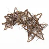 Flores decorativas grinaldas de casamento barato flores decorativas grinaldas de costura estrela ornamento de natal rattan guirlanda porta pendurado diy presentes caixa decoração de casa