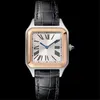 relógios femininos orologio pulseira de couro de aço inoxidável completo relógio de pulso quadrado fashion combinando relógio de quartzo feminino Montre De Luxe
