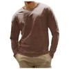Camiseta masculina de camisetas homens 2023 moda listra casual impressão de manga longa com-gola blusa tshirts vintage tshirts grow