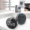 Kitchen Timers Magnetic Digital Manual Countdown Alarm Clock Mechanical Cooking Smart Shower Study Stopwatch 230217