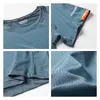 Men's T Shirts Quick Dry Sport Shirt For Men Short Sleeve Summer Casual Plus Big Size Tops Gym T-shirts Fast-dry Training Running Sportswear