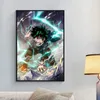 My Hero Academia Poster, Leinwandgemälde, Wohnzimmer, Schlafzimmer, Heimdekoration, Wandkunst, Wandgemälde, klassischer Anime, Cuadros Decorativos, Geschenke für Kinder