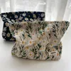 Cosmetic Bags Casual Bag Women Floral Makeup Case Organizer Korean Embroidery Pouch Travel Toiletry Canvas 2023