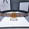 Mens Belt Belts for Women Designer Cintura Ceinture Echte lederen doos 3.8 cm Fashion Buckle 68JP12