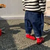 Jeans Frühling Kinder Hosen Koreanische Mode Lose Und Bequeme Casual Jungen Flare KleinkinderJeans
