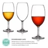 Wine Glasses 4Pcs 545ml Tritan Transparent Plastic Goblet Juice Cup Unbreakable Reusable Party Champagne Cocktail Tumbler Cups