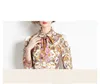 Boutique-Kleid für Mädchen, langärmeliges Schleifenkleid, 2023 Frühlings-Sommer-Hemdkleid, hochwertige, trendige Damen-Blumenkleider