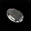 Kryształ żyrandola 100pcs/partia 50 mm szklany kształt jaja Wisiorki/Kryształowe wisiorki kurtynowe Części