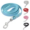 Dog Collars Small Bite Resistant Pet Leash Medium-sized Dogs Traction Band Faux Leather Belt