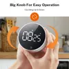 Kitchen Timers DEEWAZ Multifunctional Magnetic Digital Timer for Cooking Baking Study Stopwatch Alarm Mechanical Counter Time Clock 230217