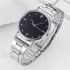 Armbandsur Montre femme strass lyxklockor analog kvarts titta på rostfritt stål dial casual armele högkvalitativa damer watcheswristwatc