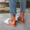 Slippers 2023 Vintage Bohemian Sandals for Women Summer Beach Flat Shoes Flash