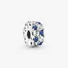 Prata Esterlina 925 Real Clássico Flores Love Charm Bead Fit Original Pandora Pulseira Contas Pingente Colorido Joias Femininas Presente DIY