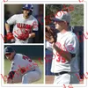 Zszyta niestandardowa koszulka baseballowa 50 Cameron Laliberte 29 Eric Orloff 27 Dawson Netz 51 Trevor Long 33 Noah Turley 13 Tyler Casagrande Jersey