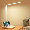 Table Lamps Lamp Eyes Protection Touch Dimmable LED Light Student Dormitory Bedroom Reading USB Rechargable Desk Kid Gift 1200mAh