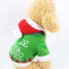 Abbigliamento per cani Natale Gatto Felpa con cappuccio Cappotto Corna di Babbo Natale Abbigliamento invernale per animali domestici per cani di piccola taglia Abbigliamento Yorkshire Shih Tzu Manteau Chien U3