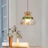 Hanglampen modern kleurrijke glazen lamp bedkamer slaapkamer eetkamer Noordse hangende lamp led hanglamp woondecoratie