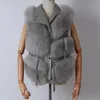 Gilet en fausse fourrure pour femme