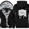 Erkek Hoodies Hunterxhunter Baskı Erkekler Raglan kalınlaştırıcı ceketler hip hop koyu mavi erkek kıyafetler ve kapüşonlu harajuku moda üstleri hipster homme