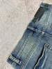 2023 Spring New Model Luxury Mens Distressed Ripped Skinny Designer Jeans ~ USA Storlek 28-38 Jeans ~ H￶gkvalitativ smal motorcykel Moto Biker Causal Denim Pants Hip Hop Jeans