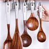 Cookware Parts Solid Wood Cooking Tool Set Eco-friendly Teak Spatula Rice Scoop Environmental Protection Tableware Household Kitchen Supplies 230217
