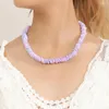 Choker Bohemian Sweet In Bunte Muschelperlen Halskette Für Frauen Handgefertigter Kragen Weiblicher Schmuck