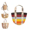 brieftasche stroh sommer